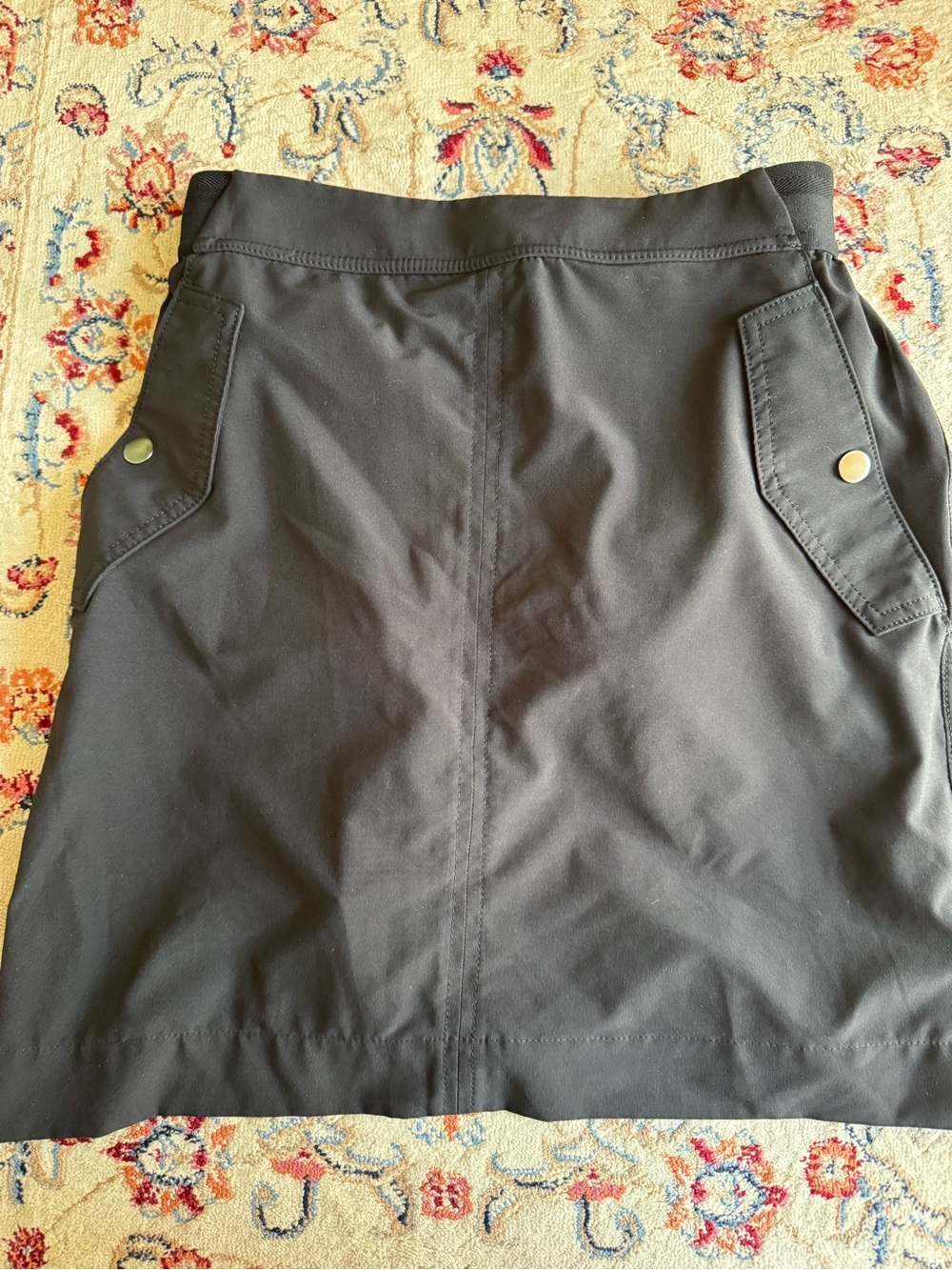 Athleta Black High-Waist Active Skort